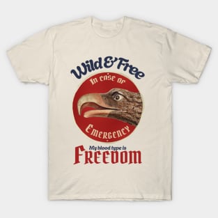 Vintage Eagle Wild & Free T-Shirt